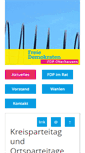 Mobile Screenshot of fdp-oberhausen.de